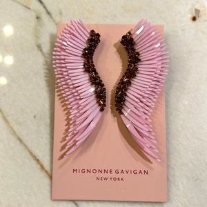 MIGNONNE GAVIGAN CLUB MAD PINK EARRINGS NEW